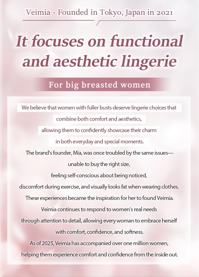 Lifted Anti-sagging Bra With Rounded Bust Shapes, Pressure-free & Seamless For Daily Support VEIMIA