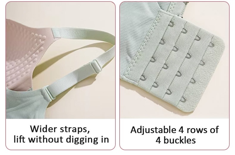 Lifted Anti-sagging Bras With Rounded Busts Shape, Pressure-free & Seamless For Daily Support VEIMIA