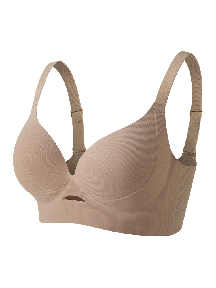 Lifted Anti-sagging Bra With Rounded Chest Shape, Pressure-free & Seamless For Daily Comfort VEIMIA