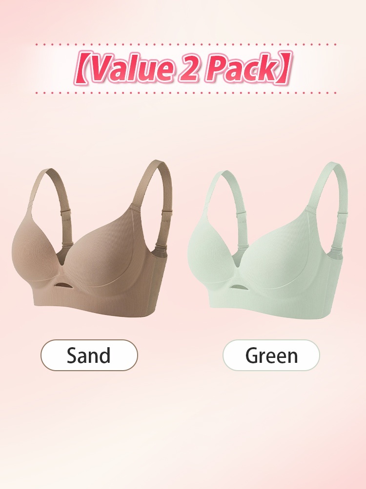 Lifted Anti-sagging Bras With Rounded Figure Contour, Pressure-free & Seamless For Daily Hold VEIMIA