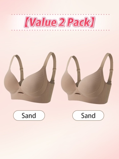 Lifted Anti-sagging Bras With Rounded Chest Contour, Pressure-free & Seamless For Daily Comfort VEIMIA