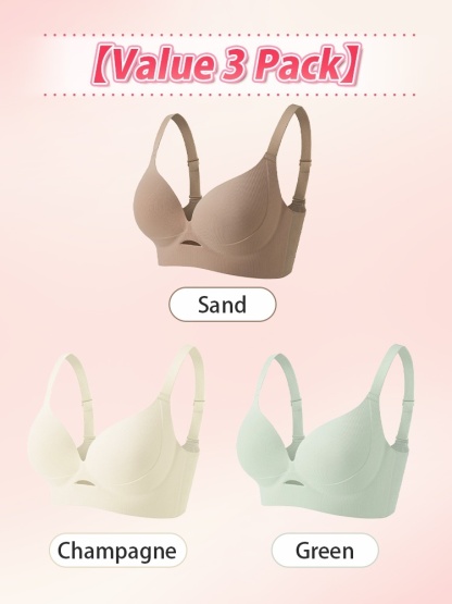 Lifted Anti-sagging Bras With Rounded Bust Contour, Pressure-free & Seamless For Daily Support VEIMIA