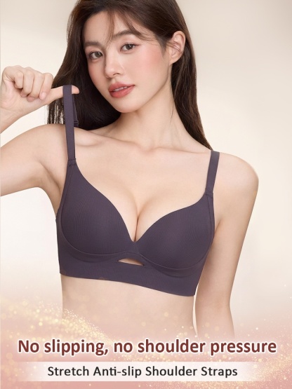 Lifted Anti-sagging Bras With Rounded Chest Form, Pressure-free & Seamless For Daily Hold VEIMIA