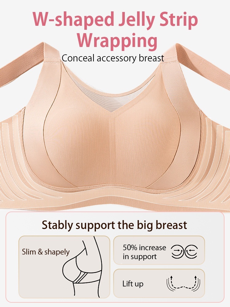 Slimming Minimizer Bras Ultra-thin Full Holds, Stable Supports & Airy Skin-friendly Materials VEIMIA