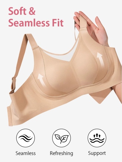 Slimming Minimizer Bra Ultra-thin Full Grips, Stable Boosts & Airy Skin-friendly Textiles VEIMIA