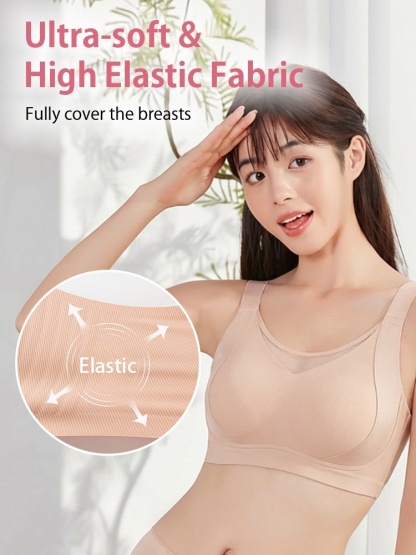 Slimming Minimizer Bras Ultra-thin Full Coverage, Stable Support & Airy Skin-friendly Fabric VEIMIA