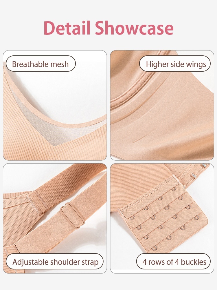 Slimming Minimizer Bra Ultra-thin Full Hold, Stable Support & Airy Skin-friendly Textile VEIMIA