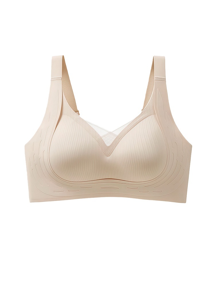 Wireless Anti-sagging Bra Barely-there Comfort, Natural Support & Silhouette, Secure All-day Wear VEIMIA