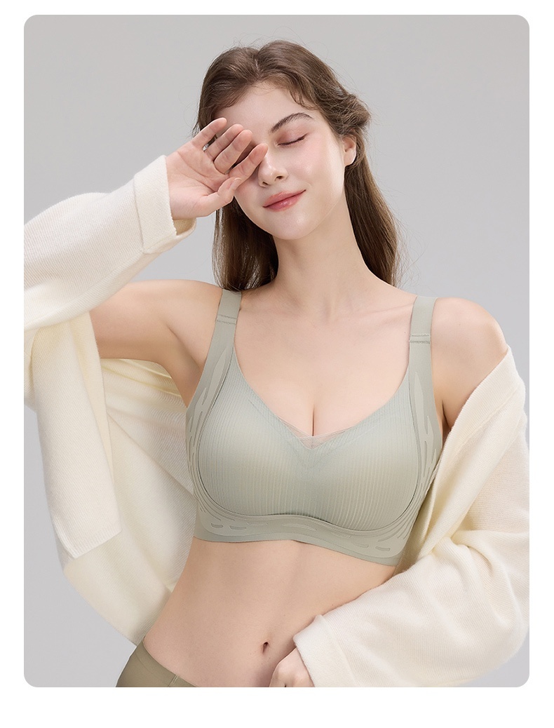Wireless Anti-sagging Bra Barely-there Feel, Natural Lift & Contours, Secure All-day Fit VEIMIA