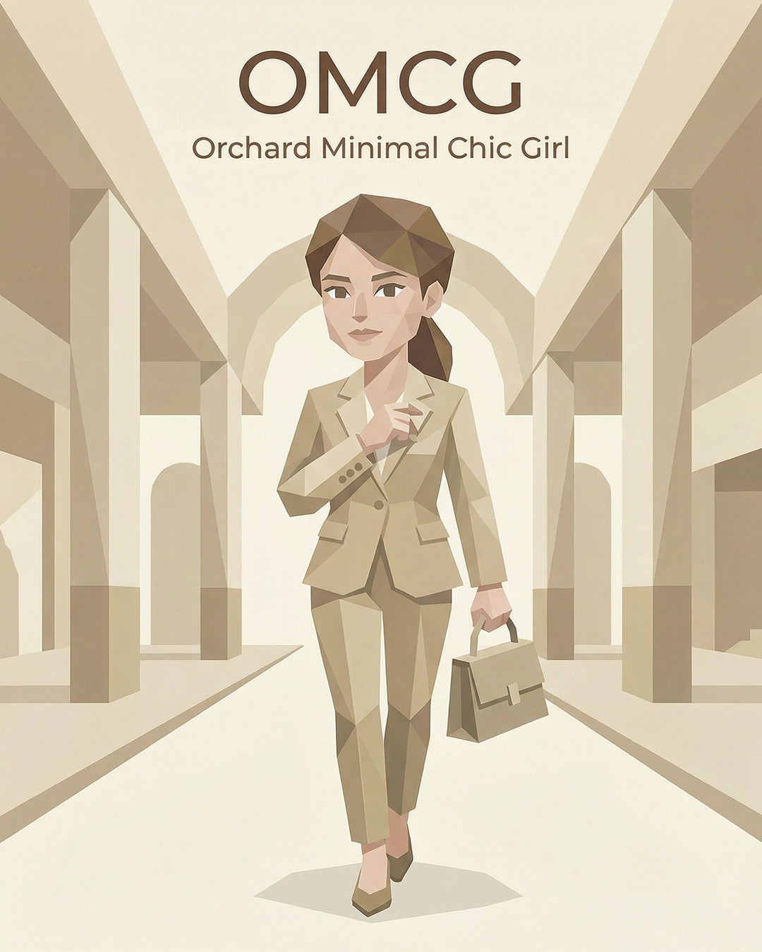 OMCG SGTI result image, Comfy Clean Girl Singapore girl personality type