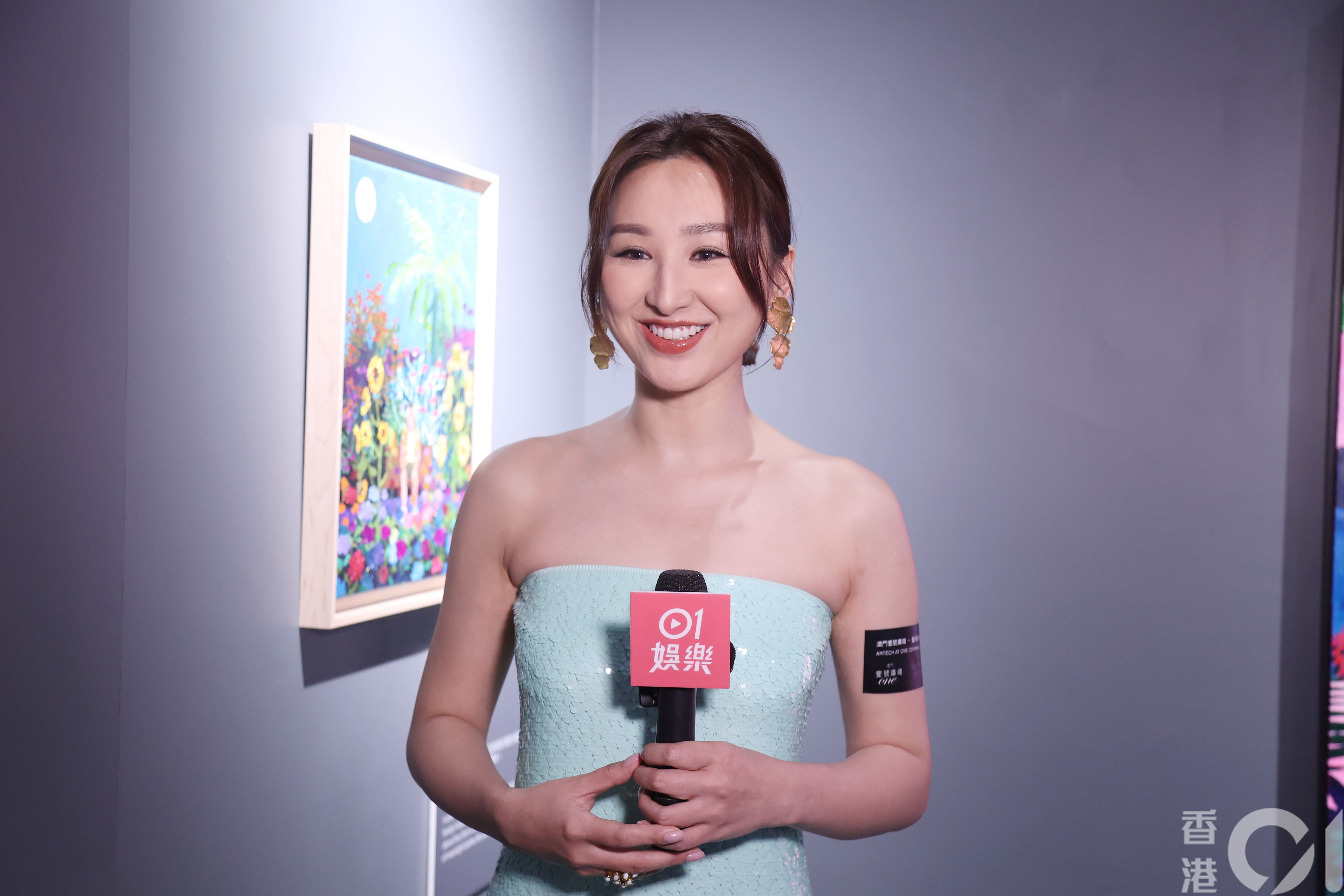 高海寧出席活動接受香港01訪問 展現不同於昔日性感標籤的女性形象