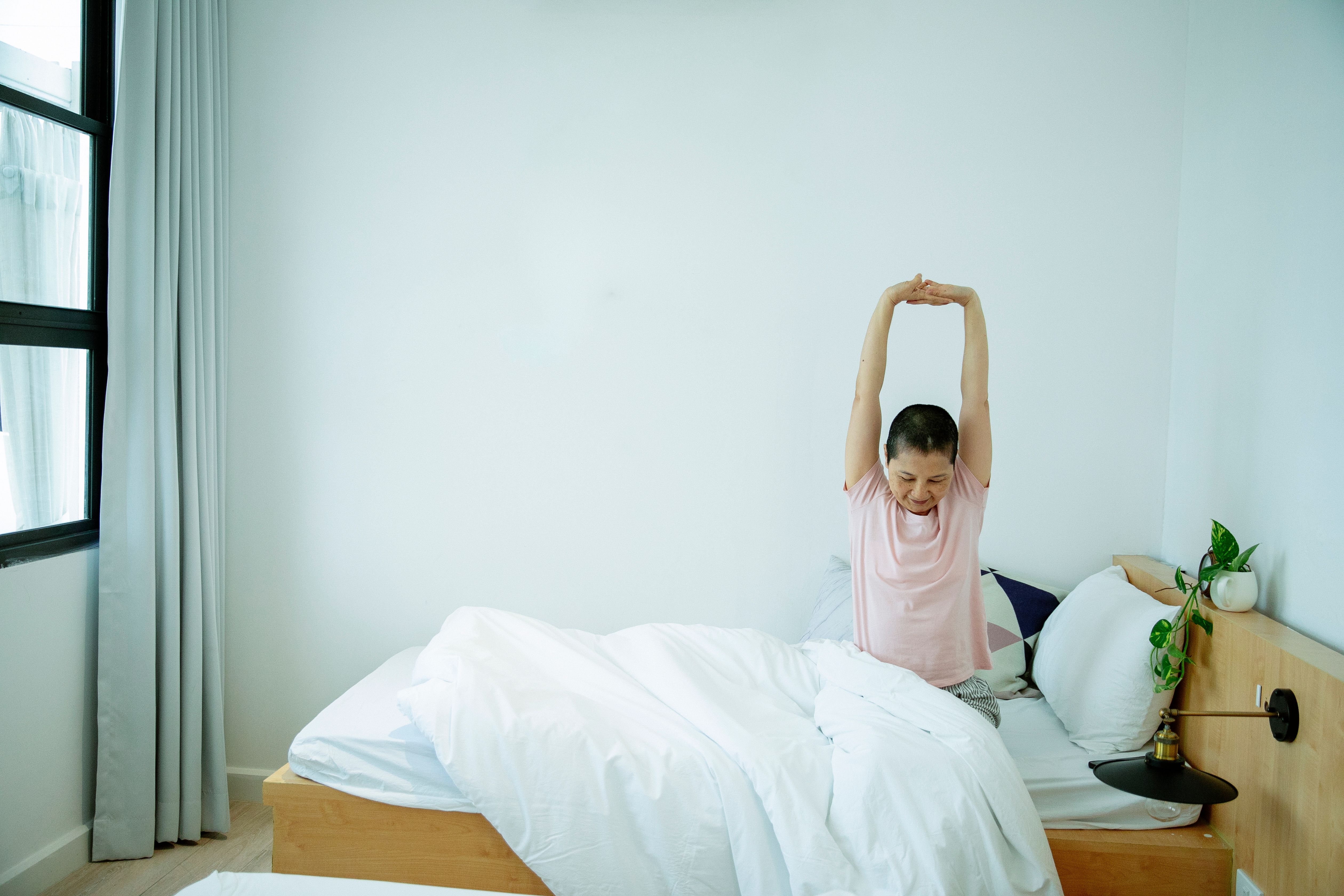 VEIMIA everyday movement check for pocketed mastectomy bra comfort and breast form stability