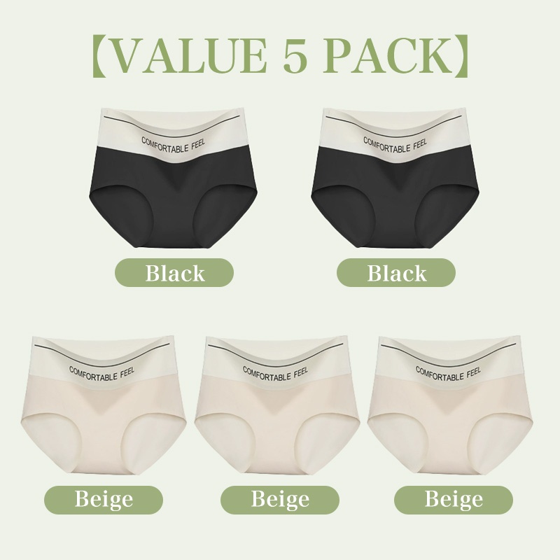 VEIMIA 24 HOURS Comfortable Feel Panties - Widen Waist Fashionable Seamless For Yoga