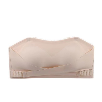 Seamless Anti-slip Strapless Bra - 24 Hours Comfortable Strong Stability & No Tightness Feeling With Reinforced Back Straps VEIMIA