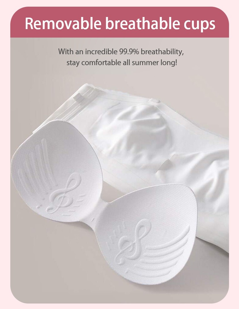 Slipless Strapless Bra - 24 Hours Comfortable Strong Stability & No Tightness Feeling With Reinforced Back Strap VEIMIA
