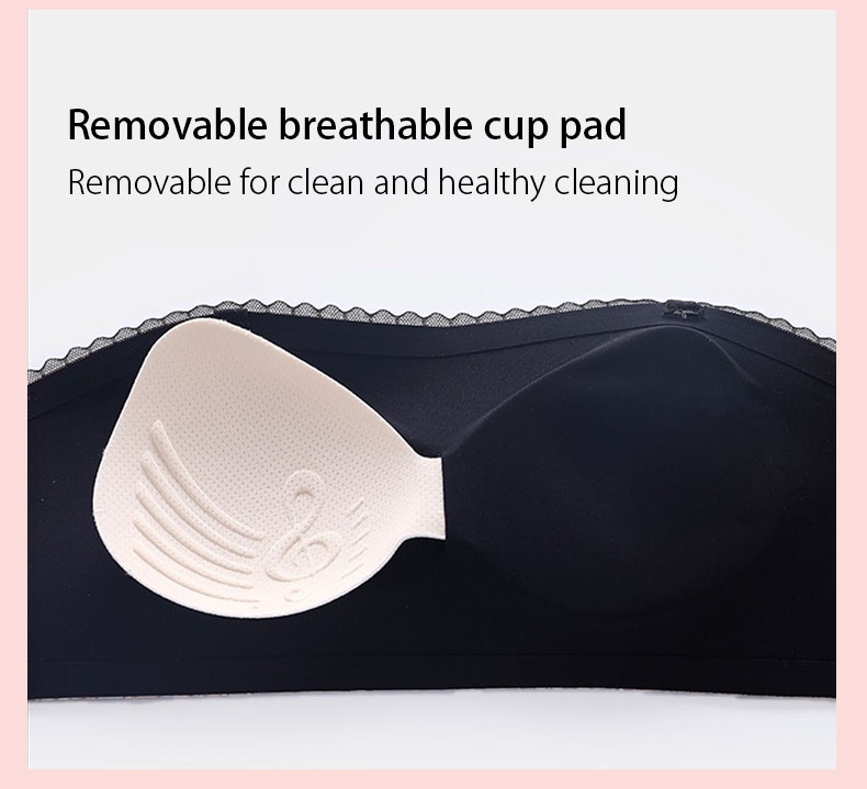 Slipless Strapless Bra - 24 Hours Comfortable Strong Stability & No Tightness Feelings With Reinforced Back Strap Detail Showcase VEIMIA