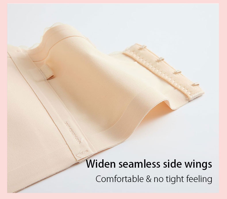 Slipless Strapless Bra - 24 Hours Comfortable Strong Stability & No Tightness Feelings With Reinforced Back Straps Detail Showcase VEIMIA