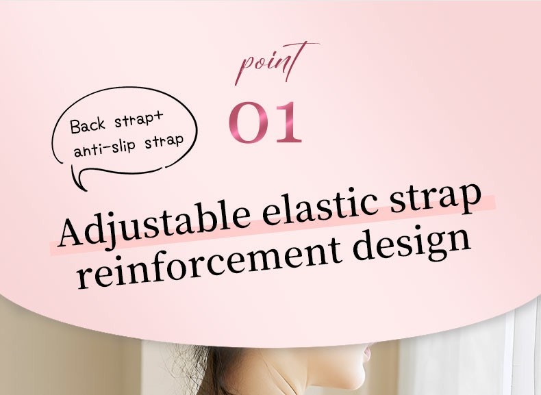 Anti-slip Strapless Bra - 24 Hour Comfortable Strong Stability & No Tightness Feeling With Reinforced Back Strap VEIMIA