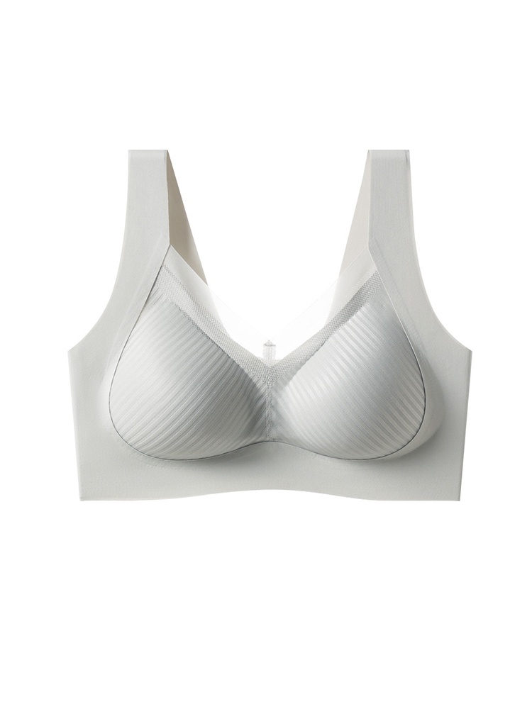 24H Comfortable Sleep Bras Wireless Anti-sagging Lift, Seamless Invisible Designs For Light Color Clothe VEIMIA