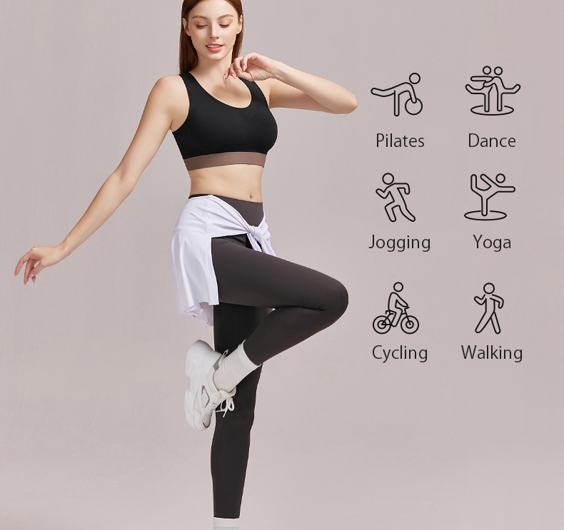Best Womens Shockproof Padded Sports Bras Tank Top Breathable Full Coverage Cups VEIMIA