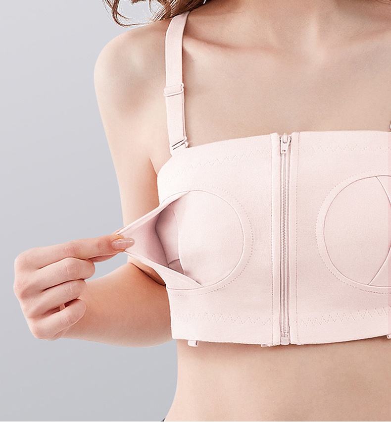 Large Opening Hands Free Breastfeeding Pumping Bra Vemia