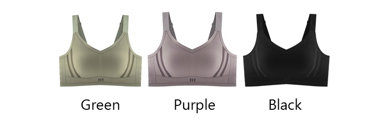 Yoga Breast Minimizing Bras Seamless Ultra Comfortable Stable Support Seamless U back Design VEIMIA