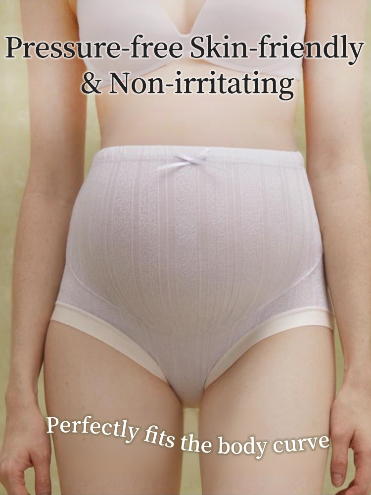 3-7 ​​Packs​​ High-elastic Maternity Panties Antibacterial ​​Gussets​​ & Skin-friendly Fabric For ​​Mom​​ VEIMIA
