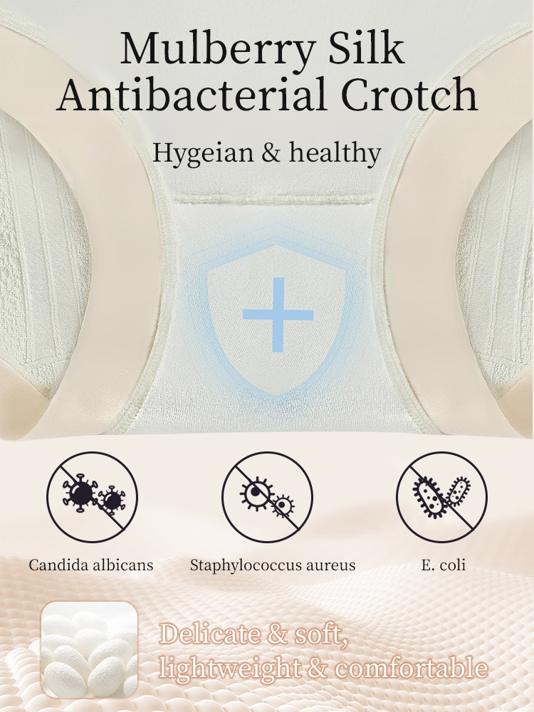 3-7 ​​Packs​​ High-elastic Maternity Panties Antibacterial Gusset & Skin-friendly ​​Fabrics​​ For ​​Mom​​ VEIMIA