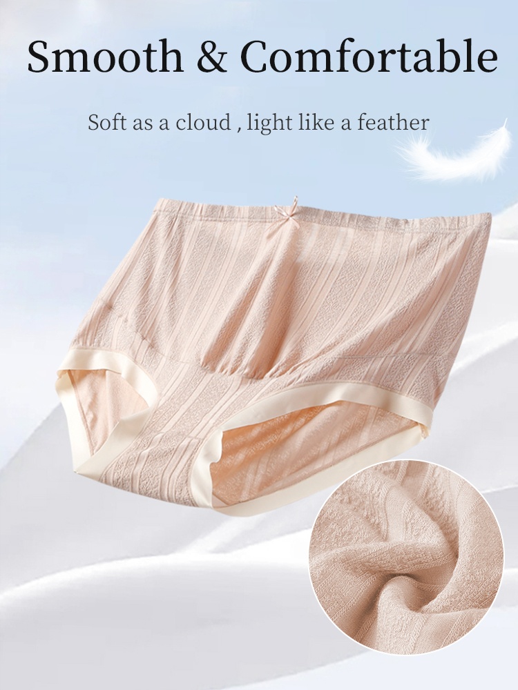 3-7 Pack High-elastic ​​Maternities​​ Panties Antibacterial ​​Gussets​​ & Skin-friendly ​​Fabrics​​ For Moms VEIMIA