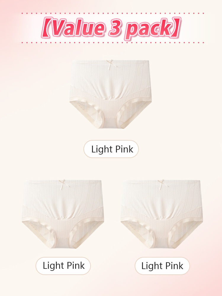 3-7 Pack High-elastic ​​Maternities​​ Panties Antibacterial ​​Gussets​​ & Skin-friendly ​​Fabrics​​ For ​​Mom​​ VEIMIA