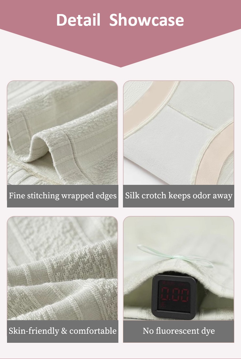 3-7 Pack High-elastic Maternity Panties Antibacterial Gusset & Skin-friendly Fabric For ​​Mom​​ VEIMIA