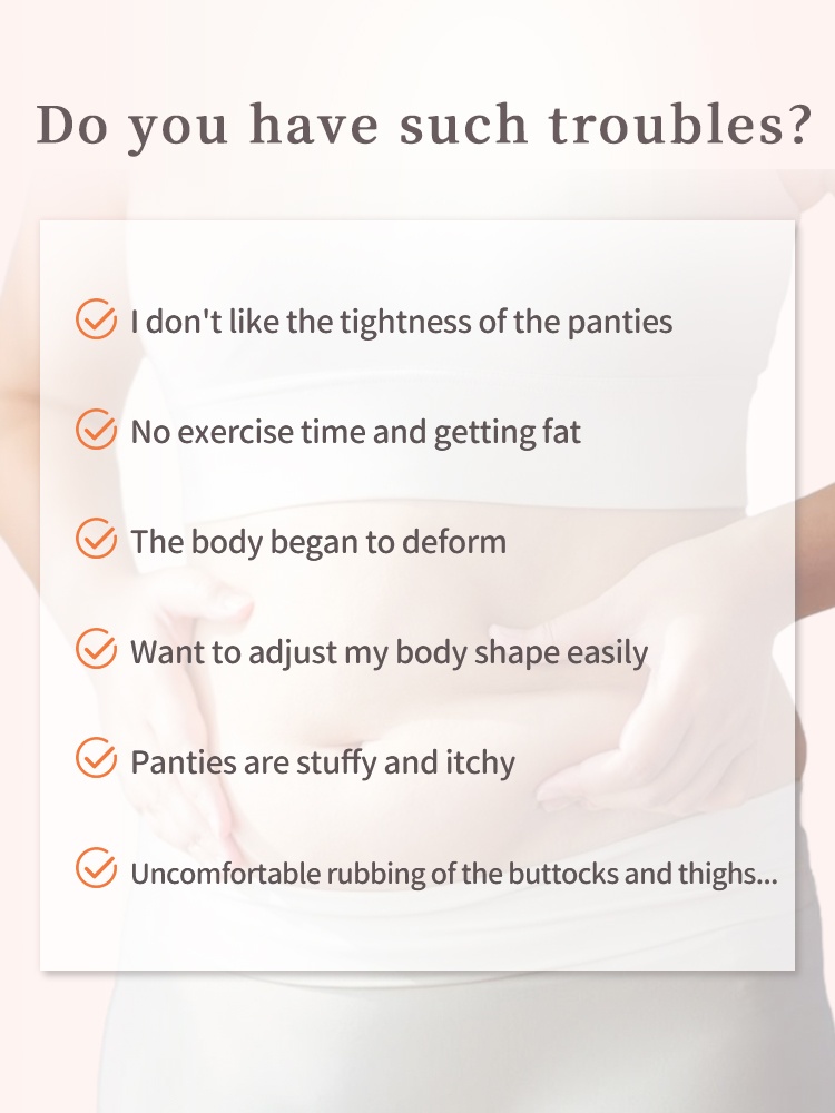 3-7 Pack Seamless High Waists Panty X-bands Light Tummy Controls With Breathable & Antibacterial Ice Silk Fabric VEIMIA