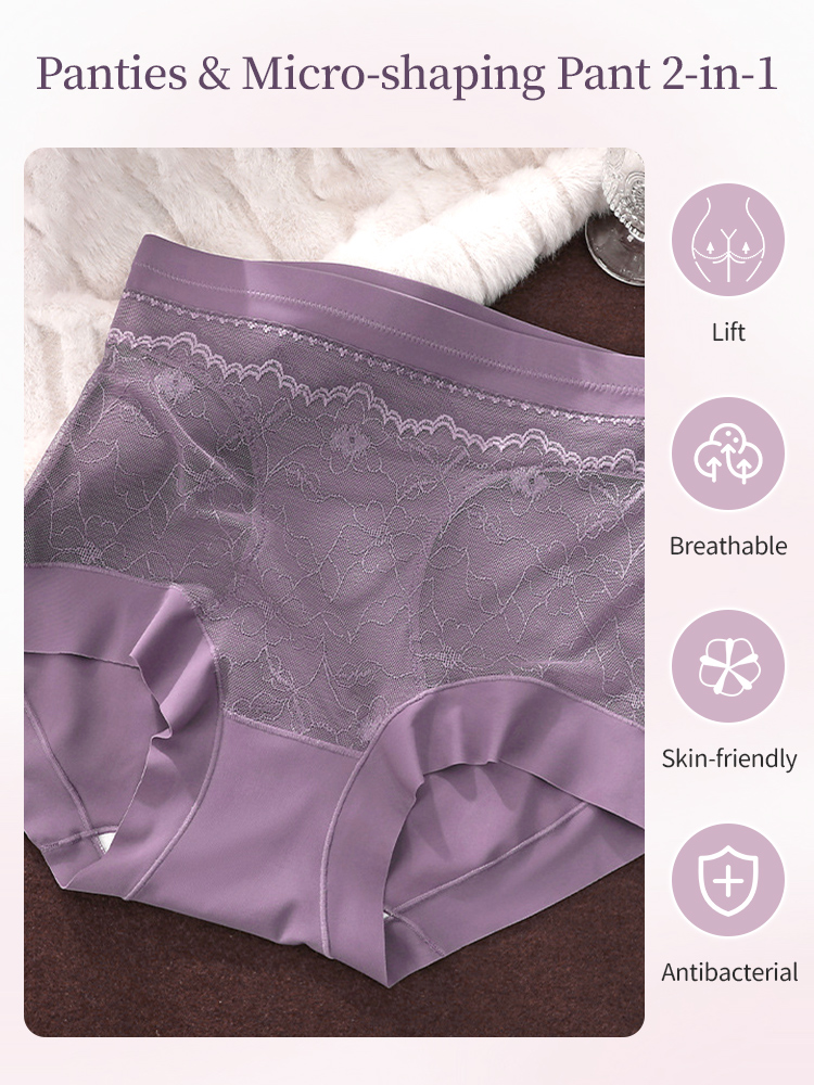 3-7 Pack Shaping High Waist Panty Zone-sculpting, Postpartum Pelvic Recoveries & All-day Comforts VEIMIA