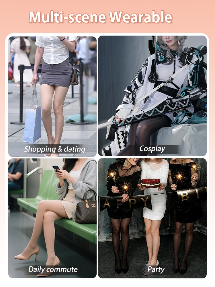 3-7 Pack Sheer Pantyhose Flaw-concealing & Snag-Proof, Stretch Fit Smooth Leg Look VEIMIA