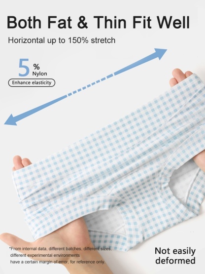 3-7 Packs Soft Seamless Panties 95% Cottons & Full Coverage Boyshort With Hypoallergenic Antibacterial Gusset VEIMIA