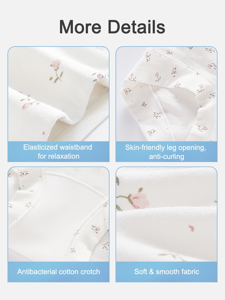 3-7 Pack Soft Seamless Panties 95% Cottons & Full Coverage Boyshort With Hypoallergenic Antibacterial Gussets VEIMIA