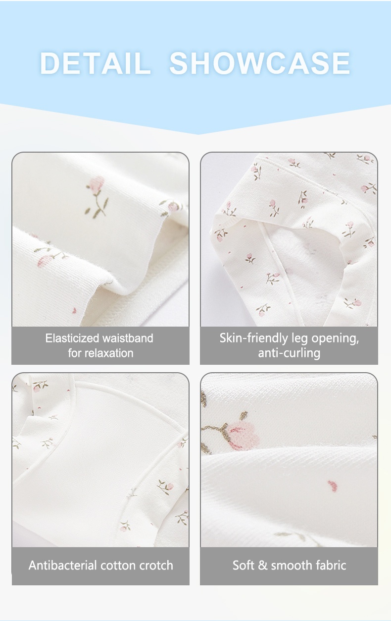 3-7 Packs Soft Seamless Panties 95% Cotton & Full Coverage Boyshort With Hypoallergenic Antibacterial Gusset VEIMIA