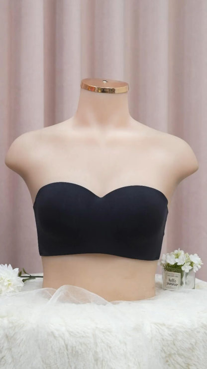 VEIMIA Fuller Bust, Firmer Hold, Never Slip Even Jumping Strapless Bra For Large Breasts