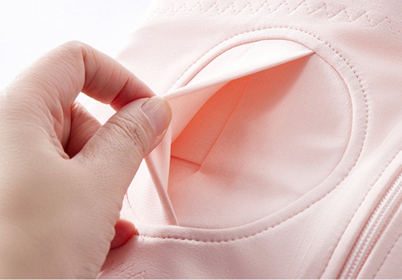 Hands Free Breastfeeding Front Opening Wireless Pumping Bra Anti-gape cross opening Vemia