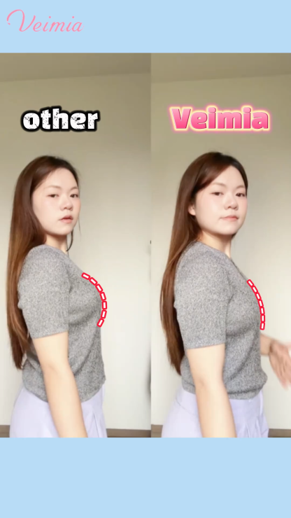 VEIMIA Shape-enhancing Minimizer Bra Sexy & Comfortable With Prevent Accidental Exposure Lace Trim