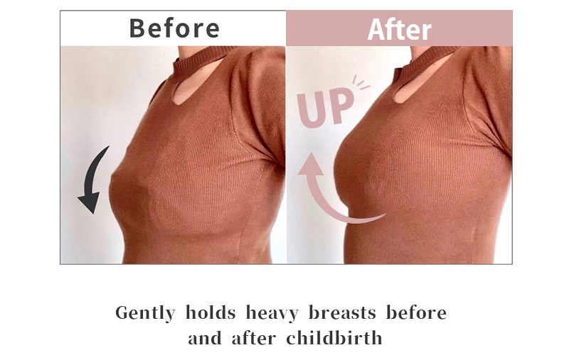 Anti-gravity Supportive Maternity Nursing Bra Anti-bacterial Baby-friendly Fabric Easy Breastfeeding VEIMIA
