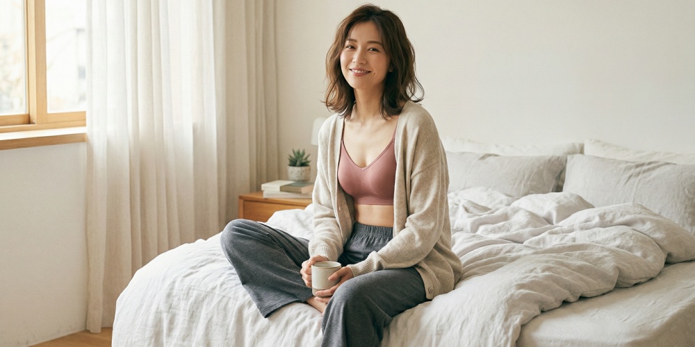 VEIMIA 無鋼圈內衣睡覺運動與清洗 FAQ 圖