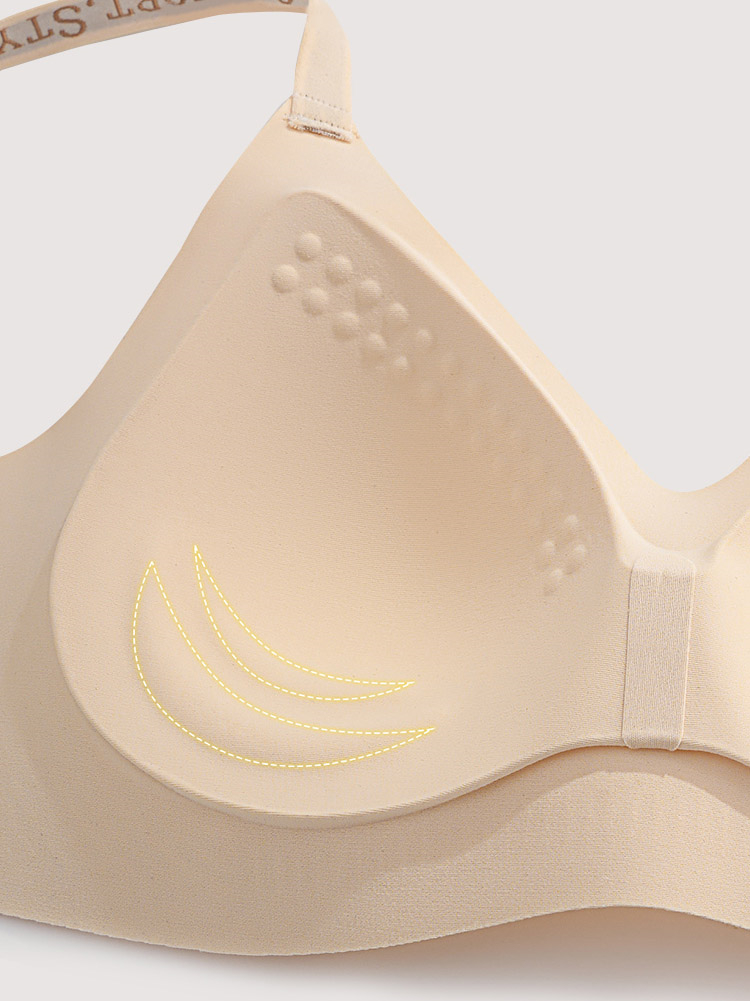 Best Seamless Wireless Push Up Bras Support For Anti-sagging And Gathering Breast VEIMIA