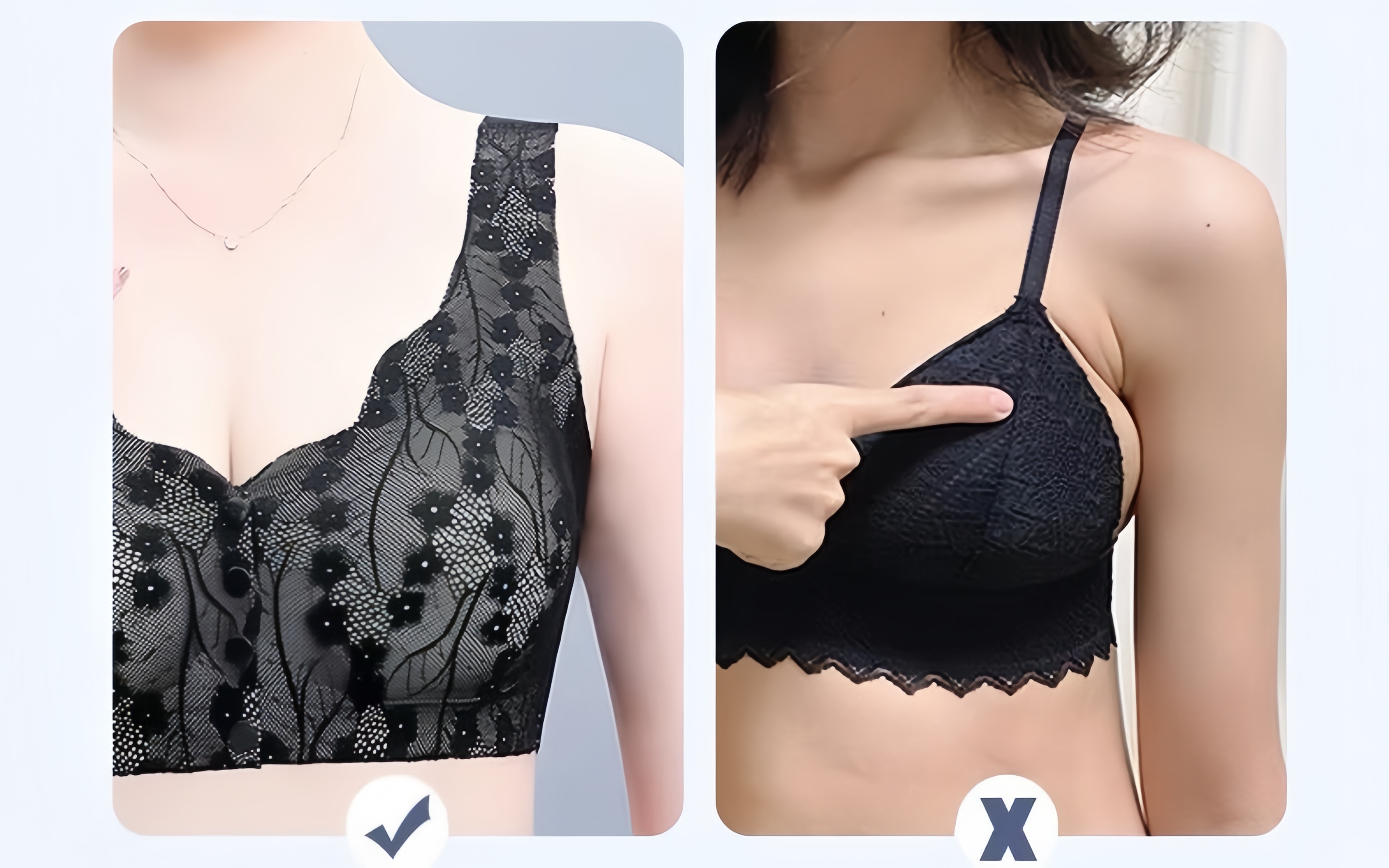 Front Closure Soft Anti-sagging Bra Women VEIMIA