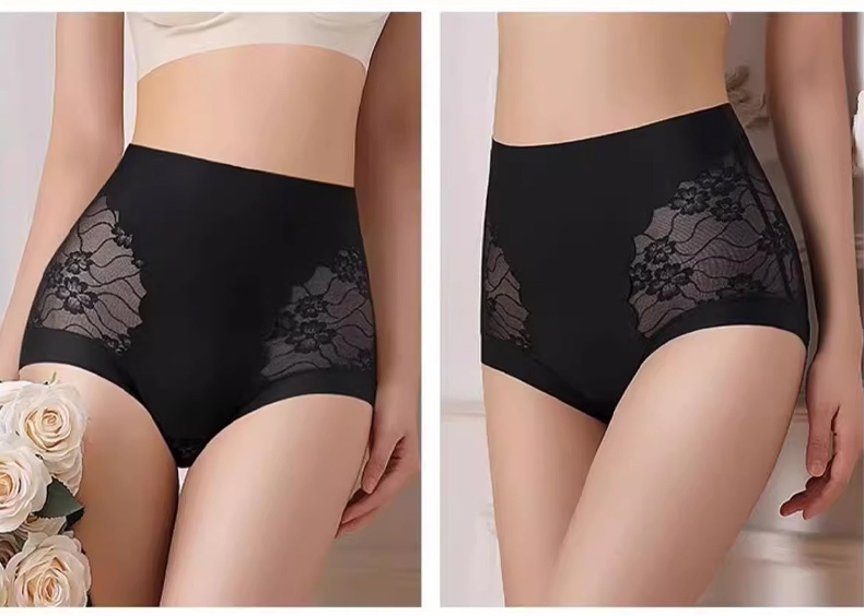 5-7 Pieces Chic Lace Panty High-waisted Gentle Control, Breathable & Comfortable VEIMIA