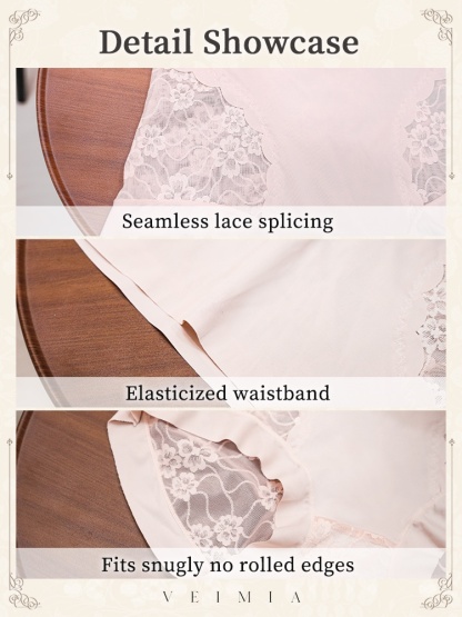 5-7 Piece Chic Lace Panty High-waisted Gentle Controls, Airy & Comfortable VEIMIA