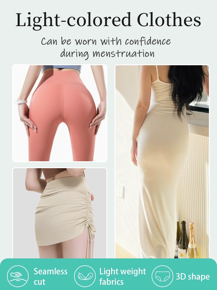 3-7 Pack Leakproof Lady Panties With Antibacterial Cotton Gusset For Odor-free Airy Comfort VEIMIA
