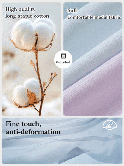 5-7 Piece Maternity Panty With Soft Fabric, Comfortable Wider Elastic Waistband & 7A Antibacterial Cares For Moms VEIMIA