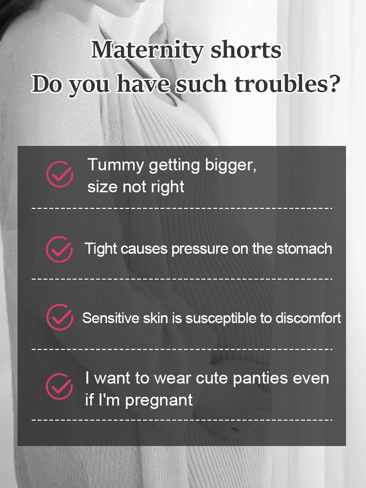 5-7 Pieces Maternity Panties With Soft Fabrics, Comfortable Wider Elastic Waistbands & 7A Antibacterial Cares For Mom VEIMIA