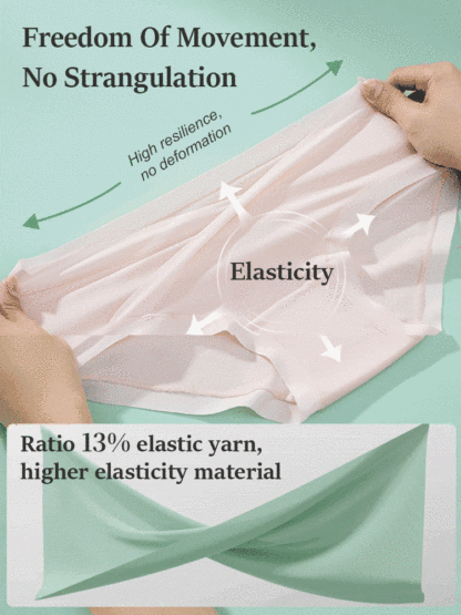 5-7 Pieces Maternity Panties With Soft Fabric, Comfortable Wider Elastic Waistbands & 7A Antibacterial Cares For Mom VEIMIA​